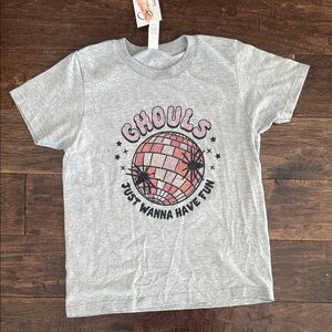Gray Ghouls Kids Short Sleeve Tee